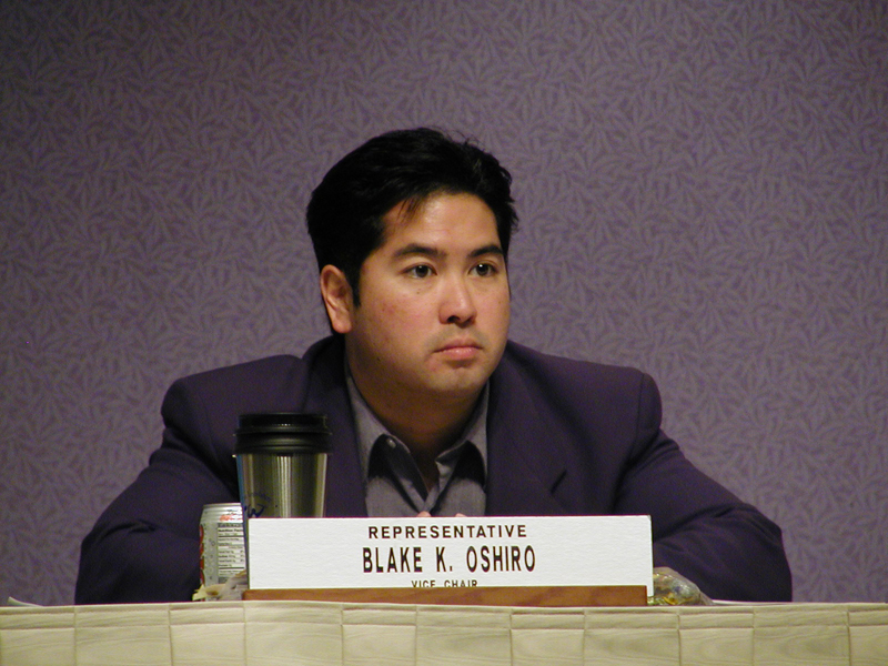 Vice-Chair Blake Oshiro